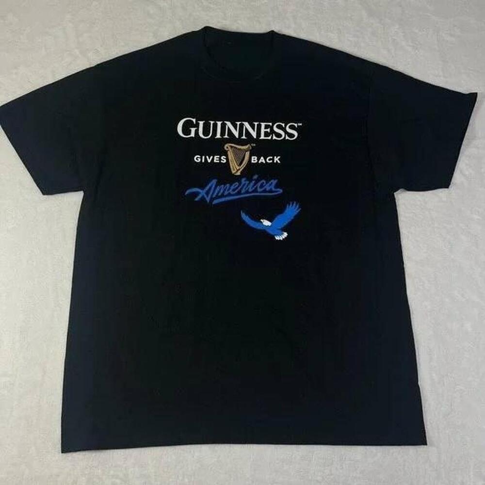 Guinness Gives Back T Shirt Size L